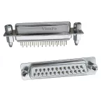 Đầu Nối DB25 Đầu Cái Mạ Vàng Chân Thẳng Hàn PCB